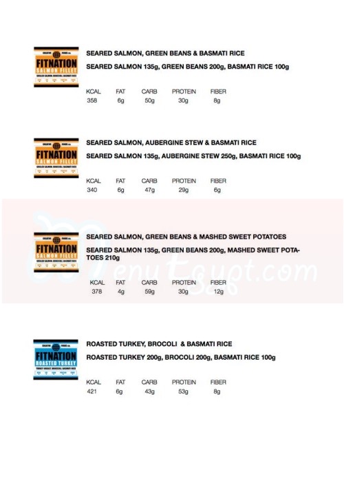 Fitnation menu Egypt 3